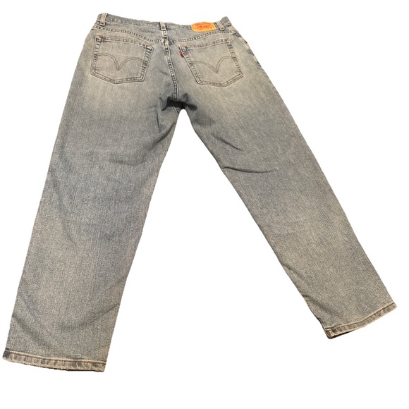Levi's 550 Women's Jeans Size 14S Classic Relaxed Tapered Light Wash Stretch - Picture 6 of 8
